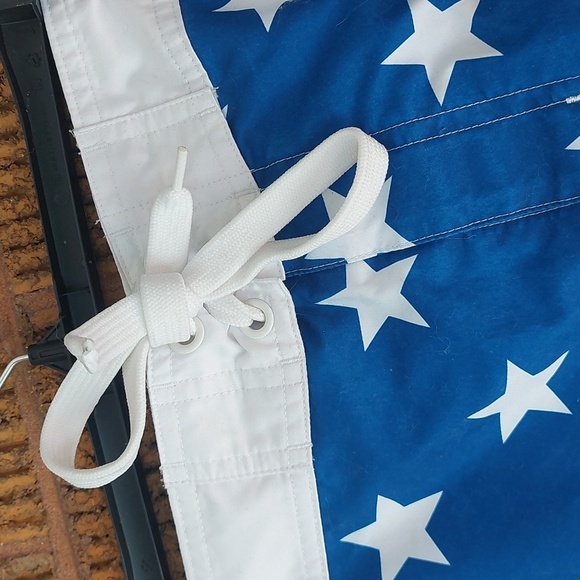 Brand new, never worn USA flag swim trunks Sz XL - Picture 3 of 7